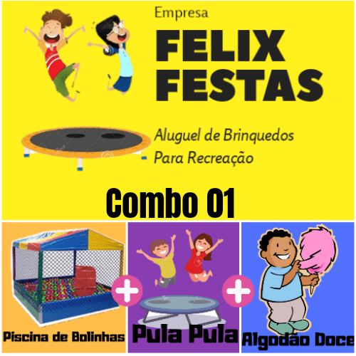 Superpromoções Aluguel Brinquedos Recreativos em Planaltina Goiás