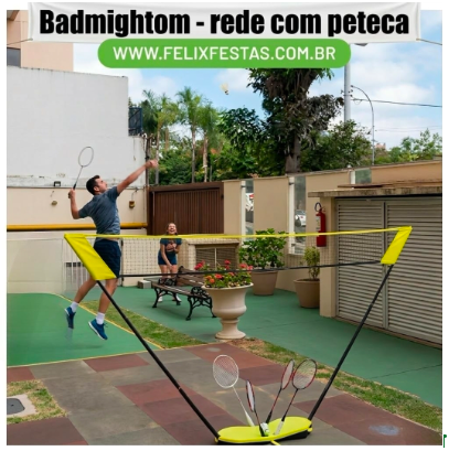 Rede de Badminton da Félix Festas